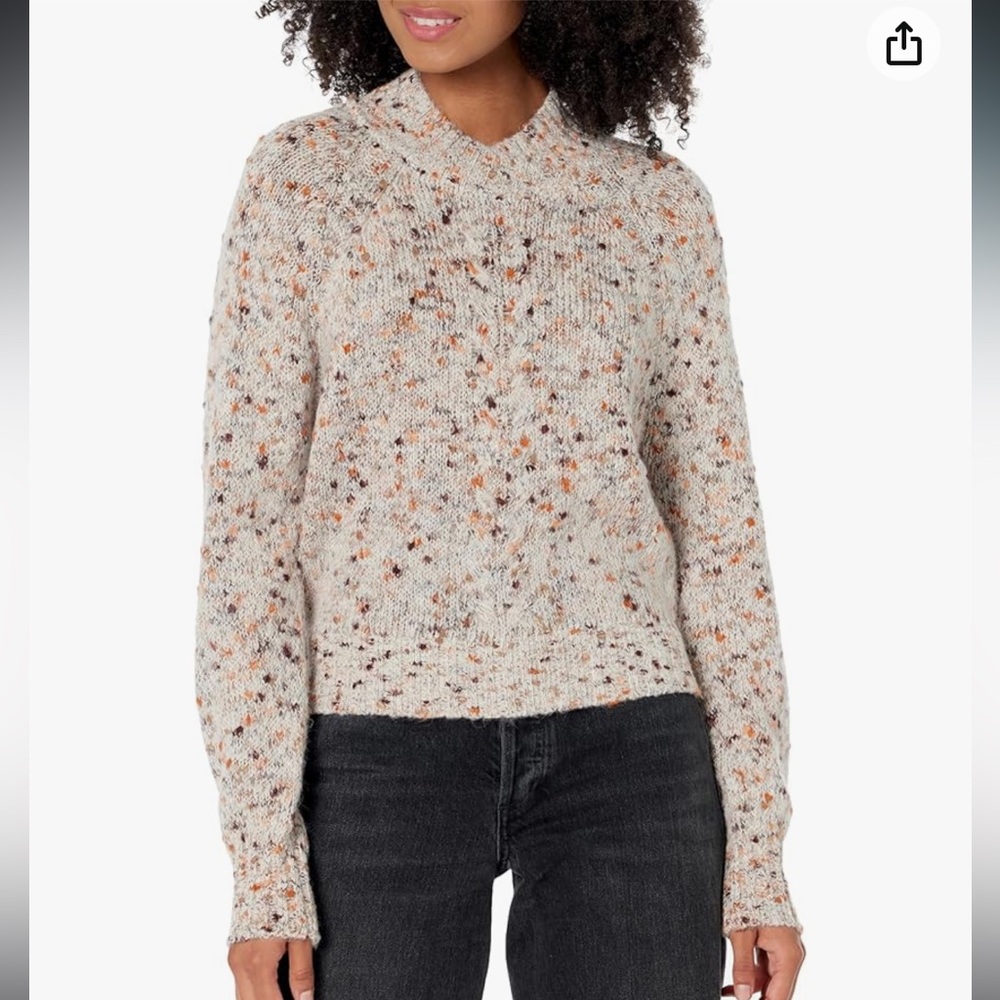 STEVE MADDEN Jillian Sweater in Gray Marl - Picture 5 of 12